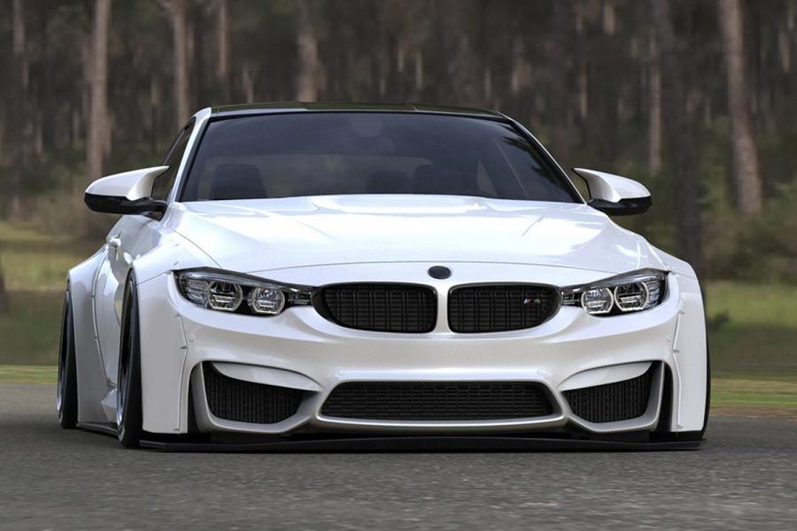  BMW M4 Coupe by Liberty Walk 2016 года  (фото 8 из 8)